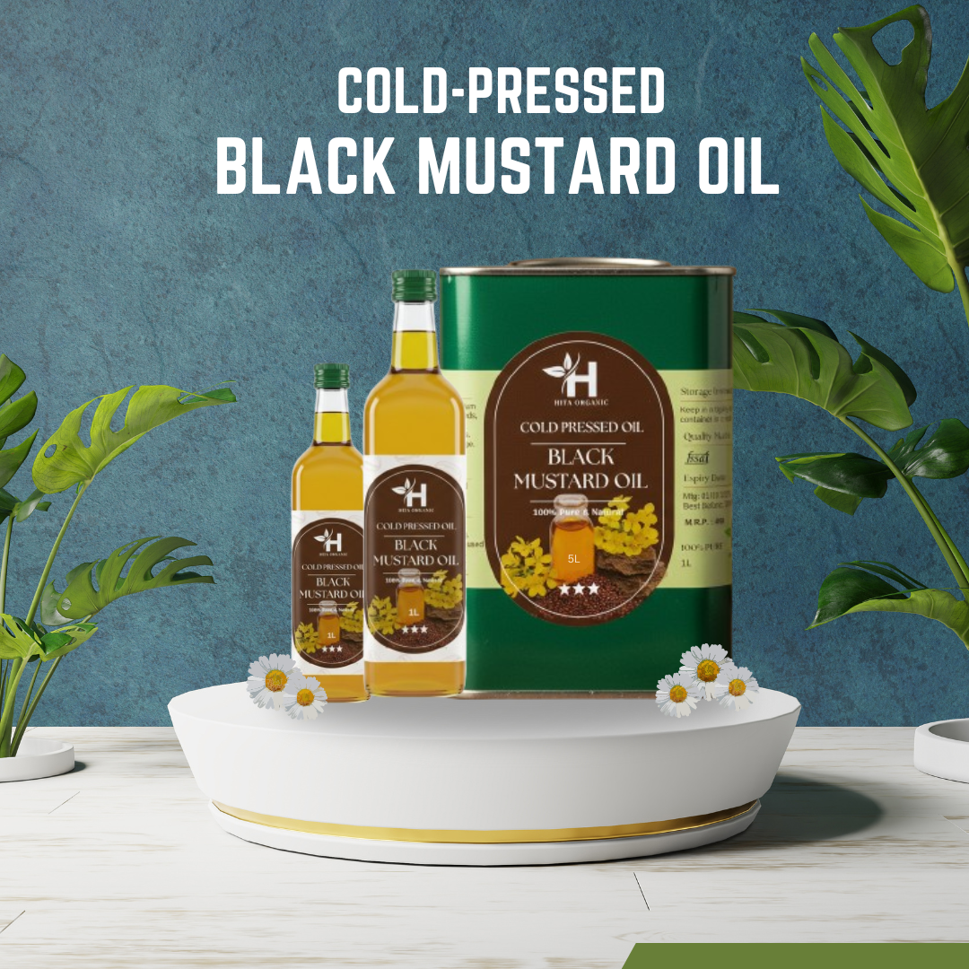 Black Mustard Oil - Cold Pressed