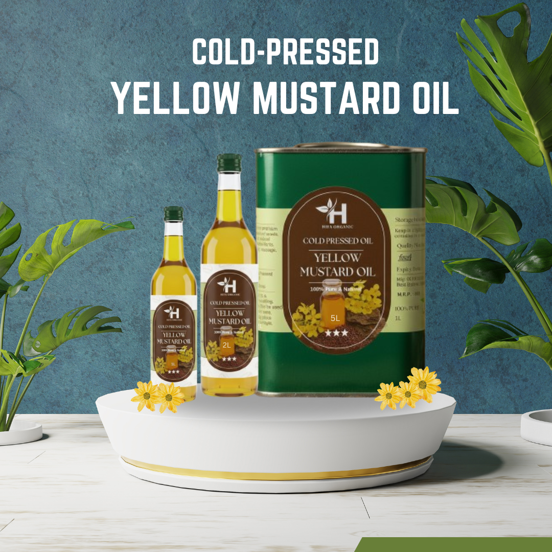 Yellow Mustard Oil - Cold Pressed
