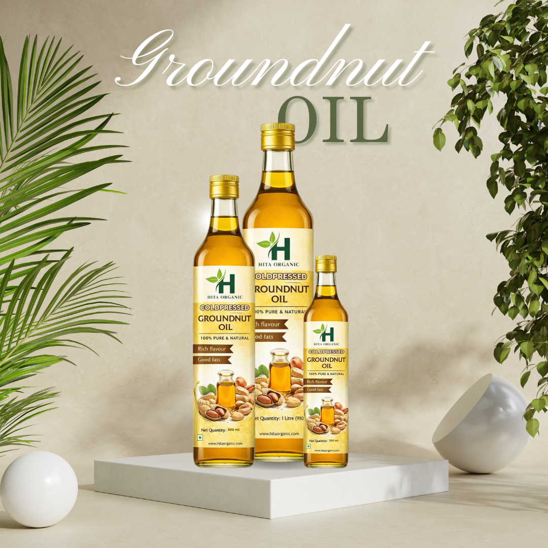 Groundnut Oil - Cold Pressed