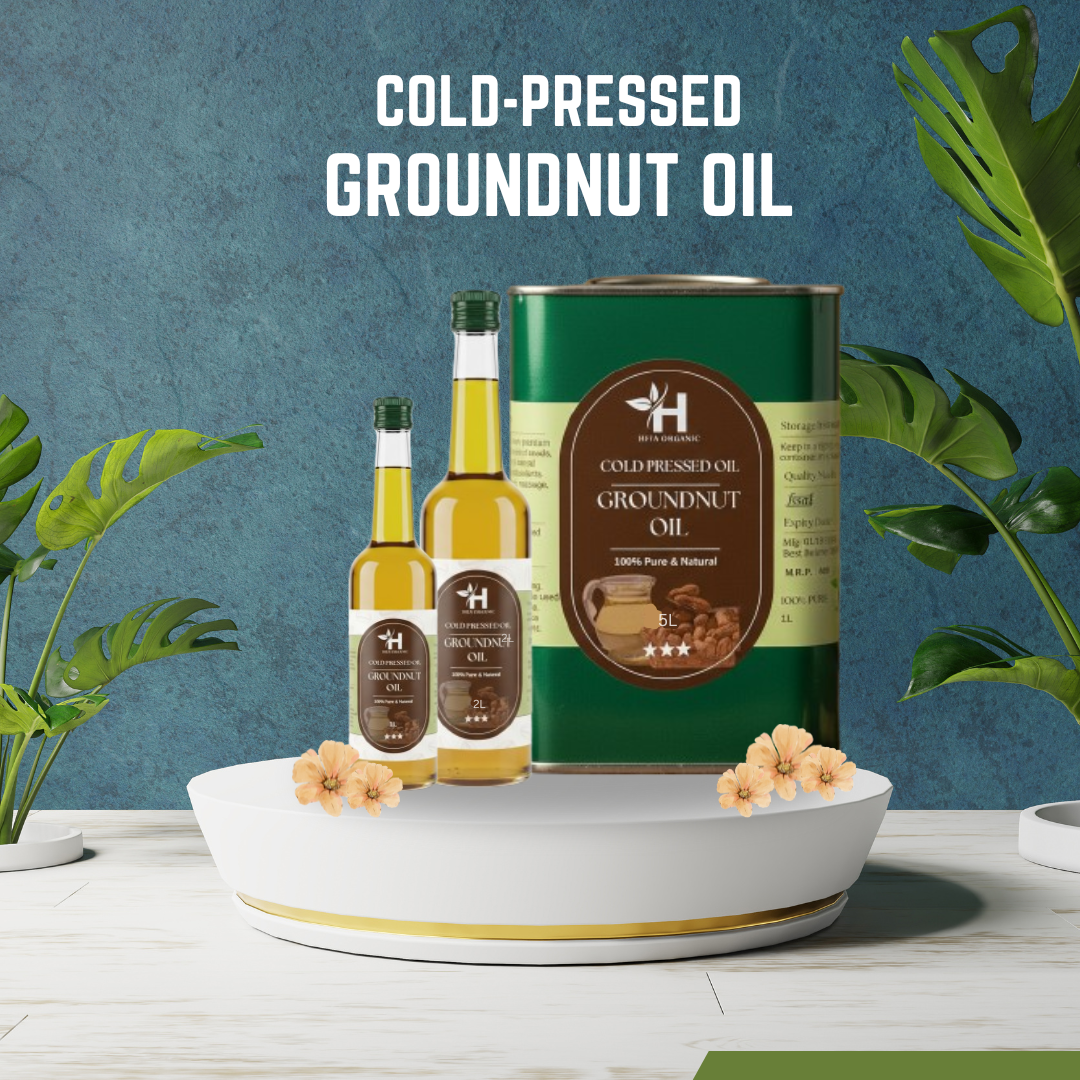 Groundnut Oil - Cold Pressed