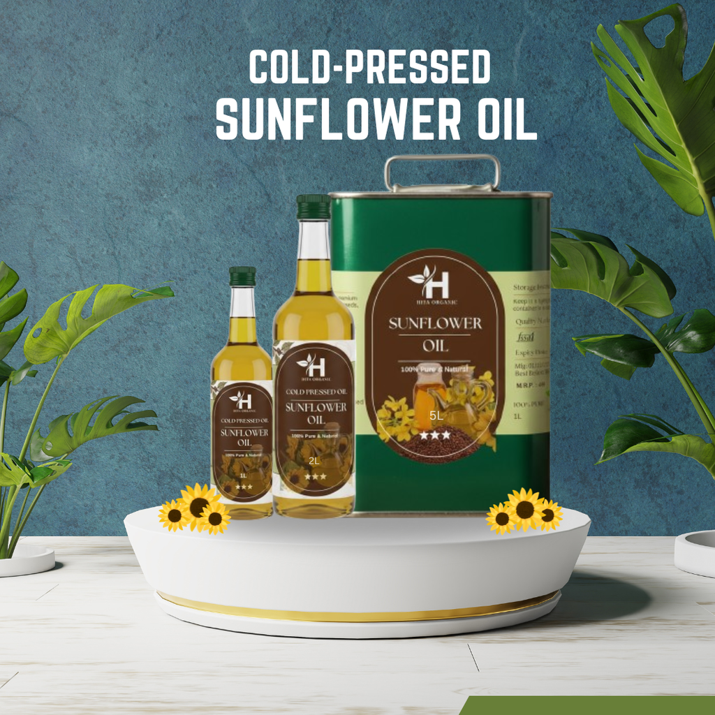 Sunflower Oil - Cold Pressed