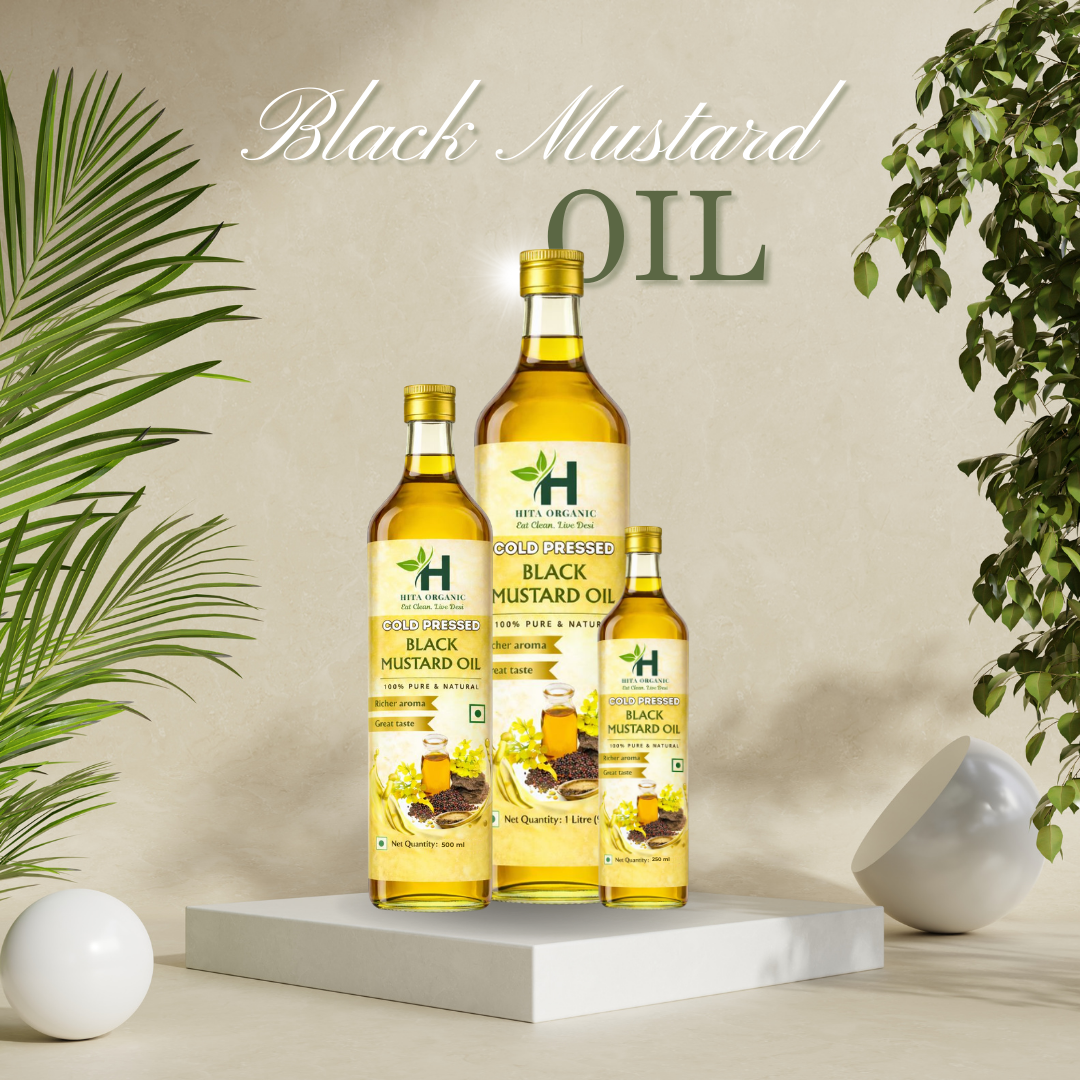 Black Mustard Oil - Cold Pressed