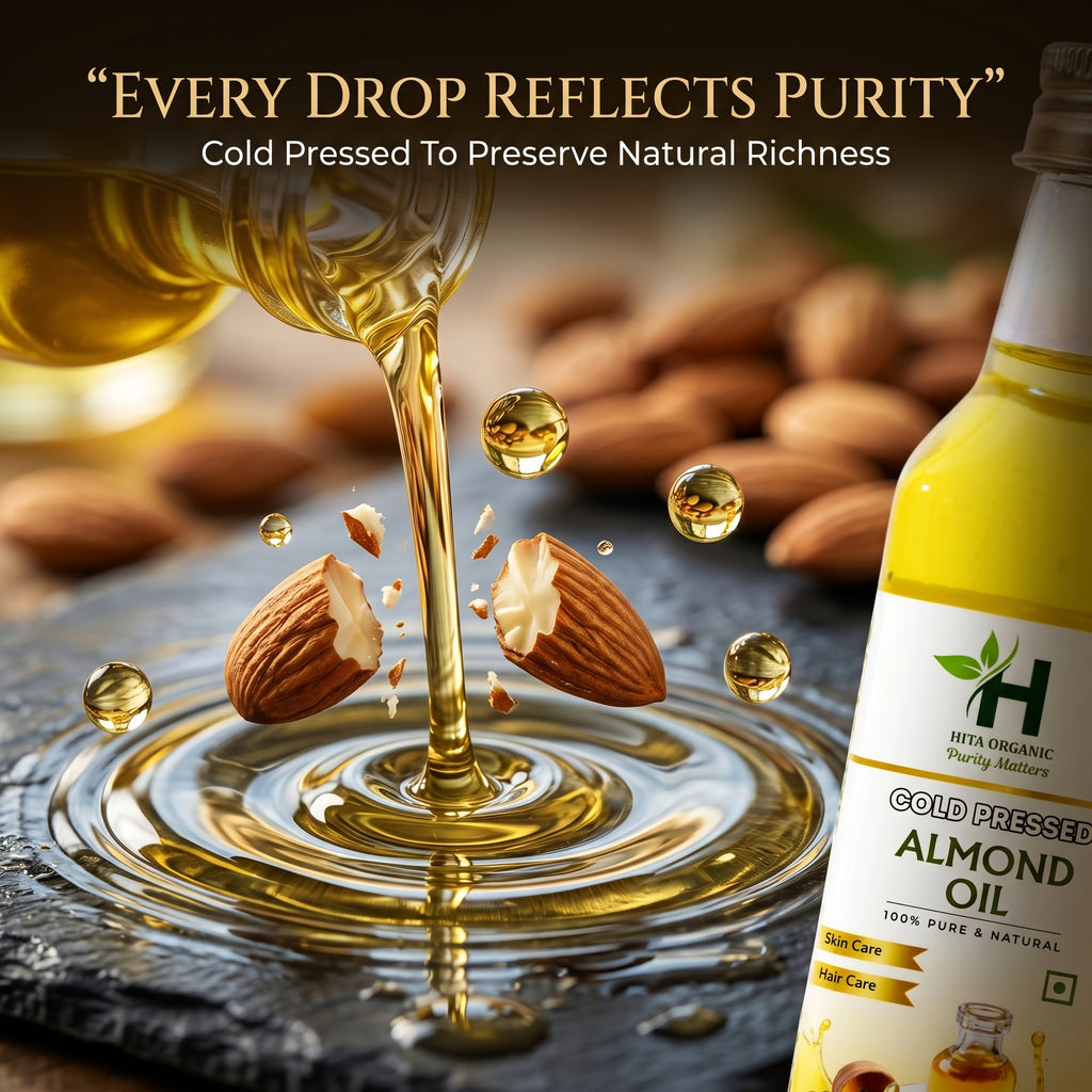Almond Oil - Cold Pressed