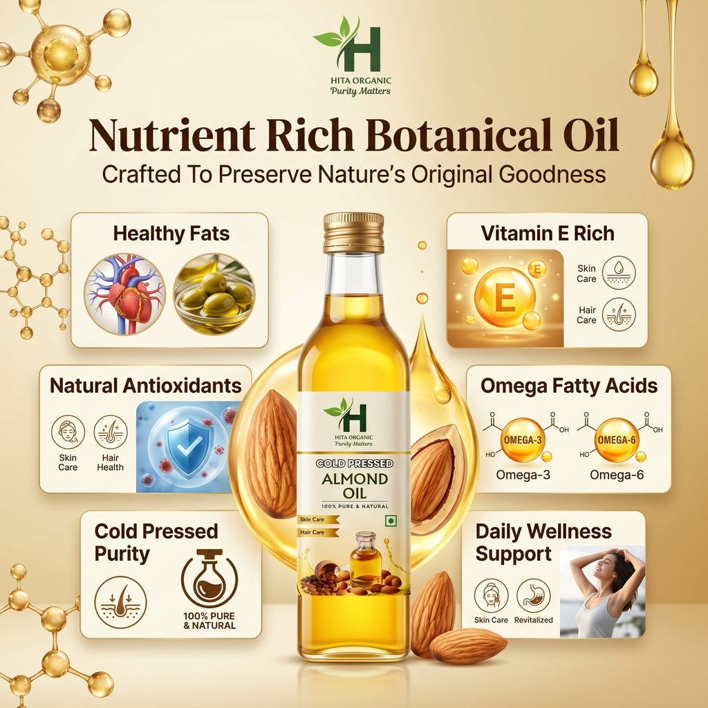 Almond Oil - Cold Pressed