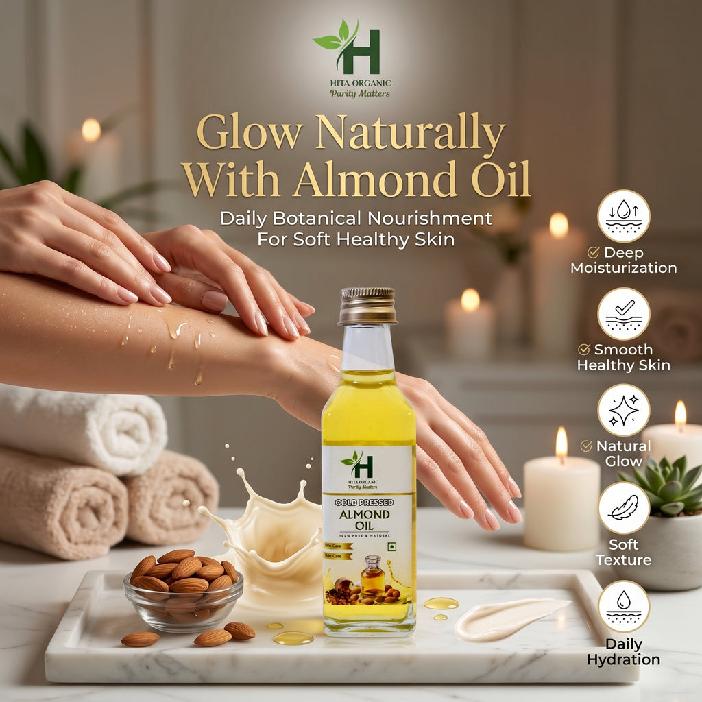 Almond Oil - Cold Pressed